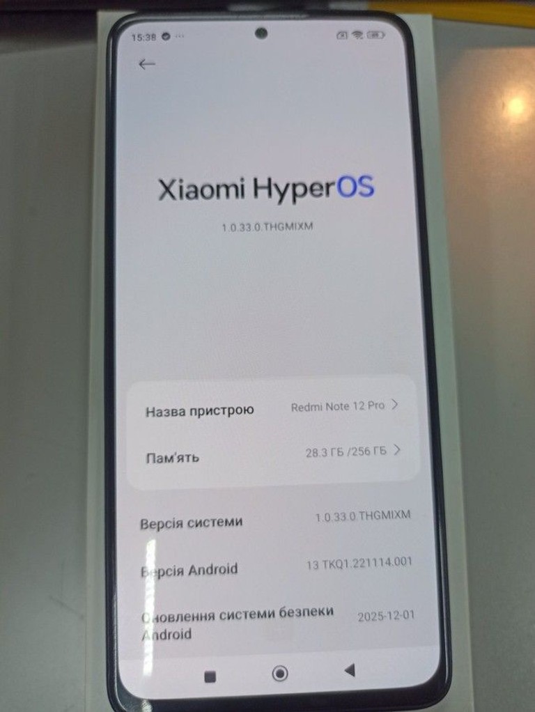 Дешиво Xiaomi redmi note 12 pro 4g 8/256gb с ломбарда