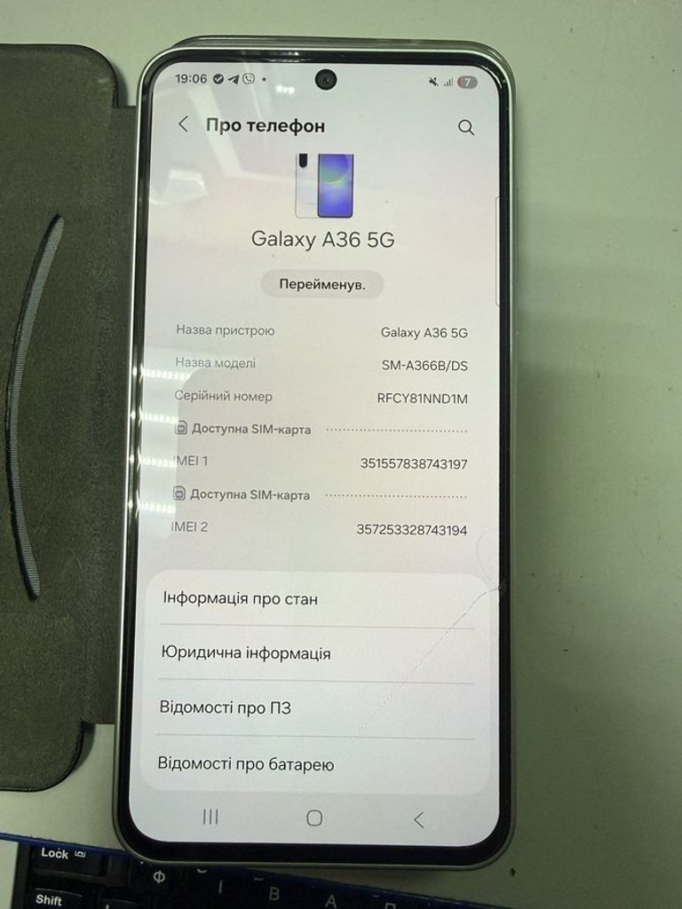 Дешево Samsung galaxy a36 5g 8/256gb з ломбарду