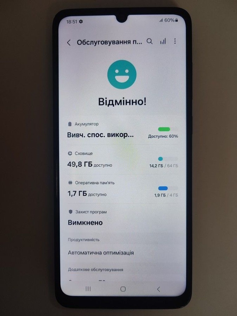 Оголошення Samsung galaxy a05 4/64gb Б/У