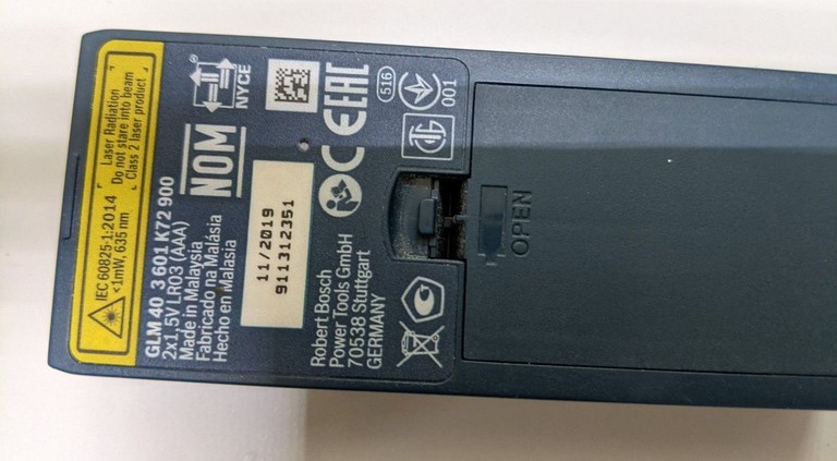 Объявление Bosch glm 40 professional Б/У