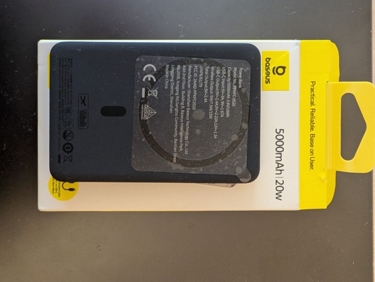 Оголошення Baseus Compact Fast Charging 5000mAh Pink 20W (P10068306413-00) Б/У