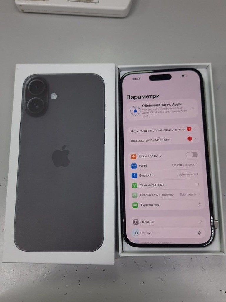 Apple iPhone 16 Plus 128GB eSIM Black (MXUT3) Код:01-201011547. Изображение 5
