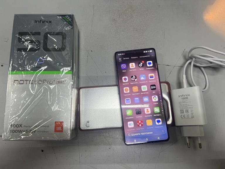 Объявление Infinix Note 50 Pro+ 12/256GB Enchanted Purple (4894947070075) Б/У