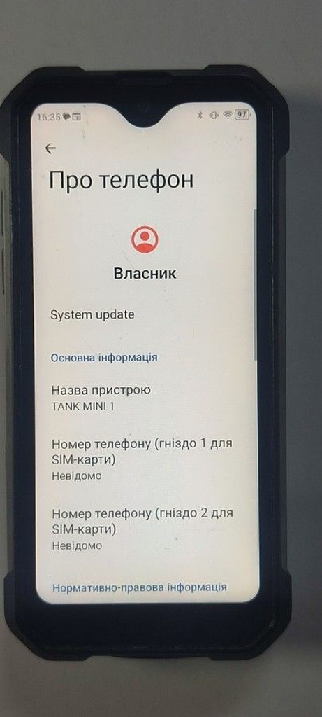 Unihertz Tank Mini 8/256GB Black Код:01-201101082. Зображення 6