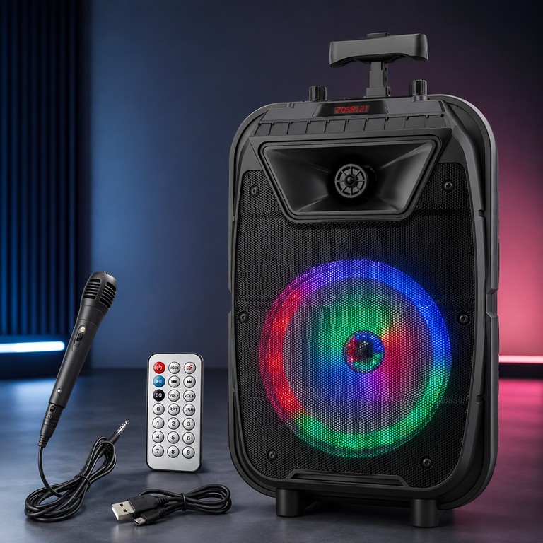 BTSpeaker ZQS-8121 на акумуляторі  Код:null. Зображення 6