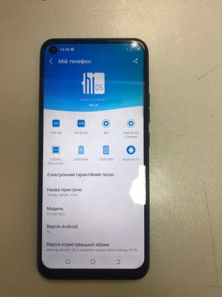 Tecno spark 5 pro 4/64 gb Код:01-201128970. Изображение 6
