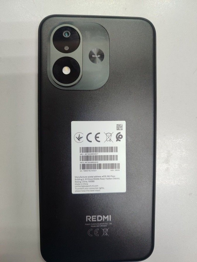 Купить Xiaomi Redmi Note 17 5G 6/256GB Black Б/У