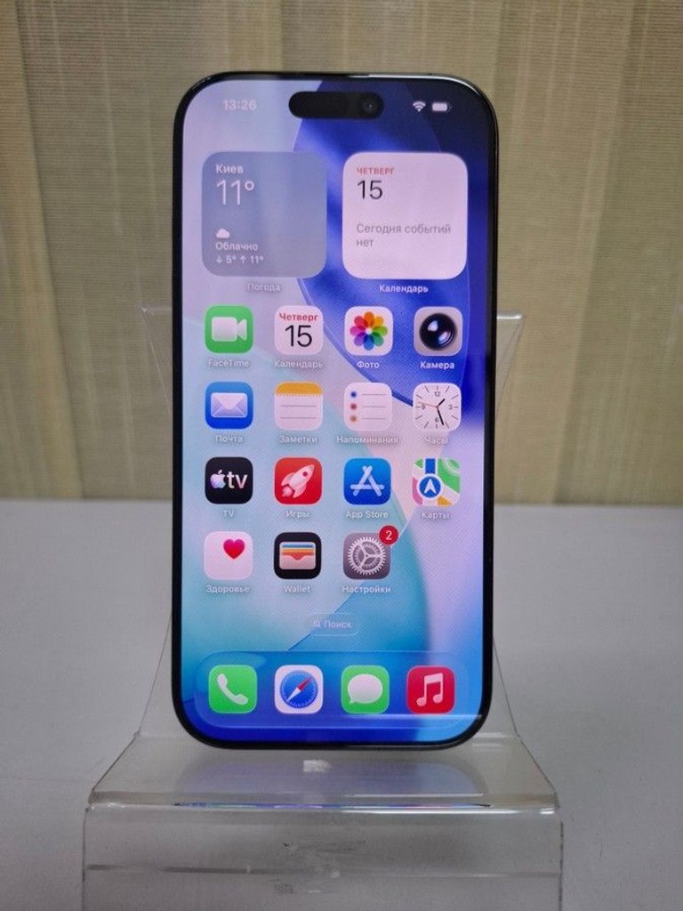 Купити Apple iPhone 16 Pro 256GB eSIM White Titanium (MYMH3) Б/У