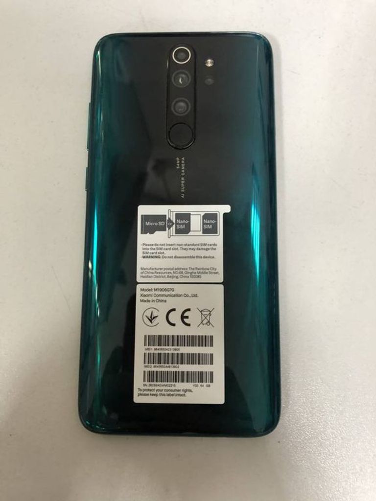 Xiaomi redmi note 8 pro 6/ 64gb