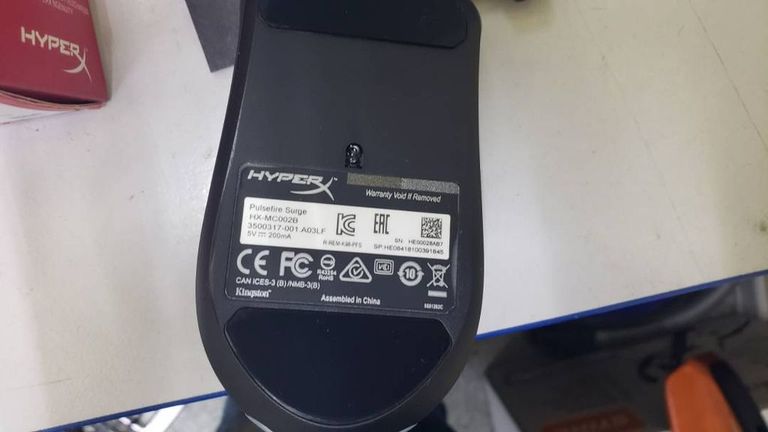 Оголошення Hyperx pulsefire surge hx-mc002b Б/У