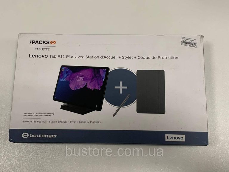 Купить Lenovo Tab P11 Plus 4/128GB Wi-Fi Slate Grey (ZA9W0001CZ) Б/У