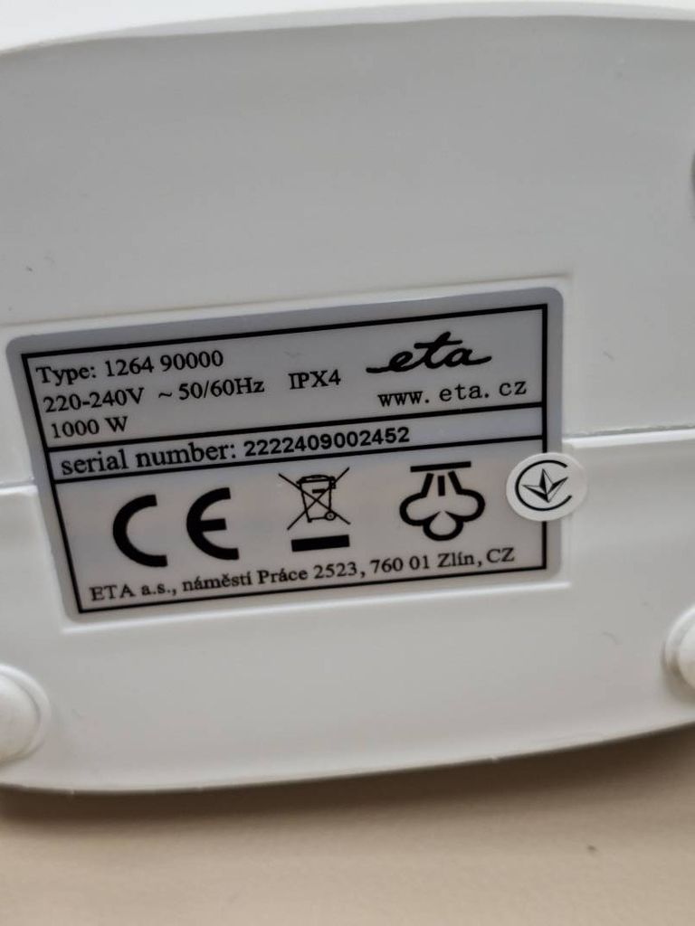 Eta AquaBelo 126490000 Код:01-200456234. Изображение 5