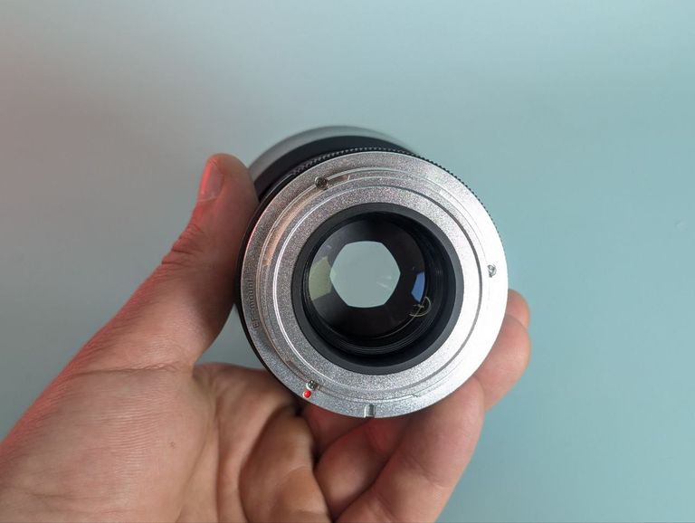 Акція! Портретний об'єктив Lightdow E 85mm F1.8 - середній телеоб'єктив з ручним фокусуванням для бездзеркальних камер Canon. Ni Код:null. Изображение 5