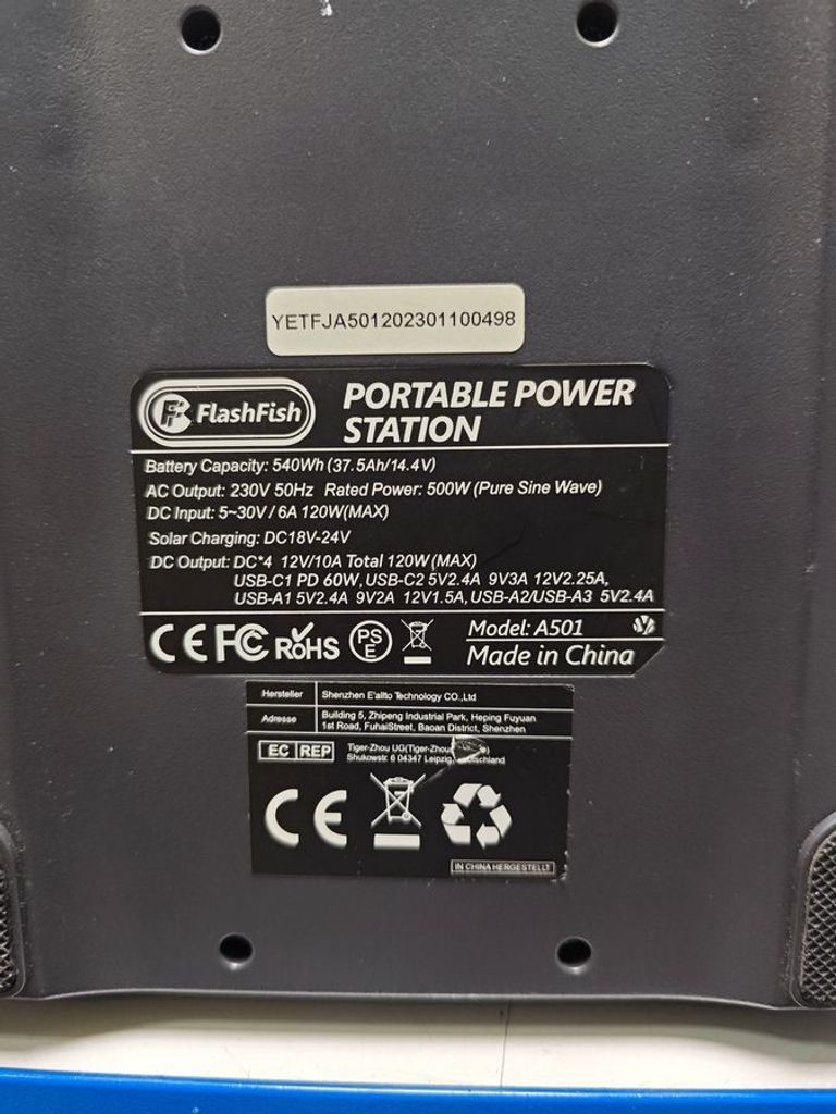 Flashfish a501 Код:01-200581931. Изображение 6