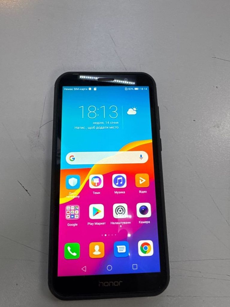 Объявление Huawei honor 7a 2/16gb Б/У