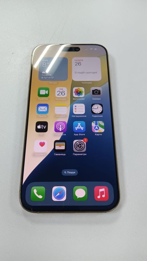 Купити Apple iPhone 16 Pro Max 256GB Black Titanium (MYWV3) Б/У