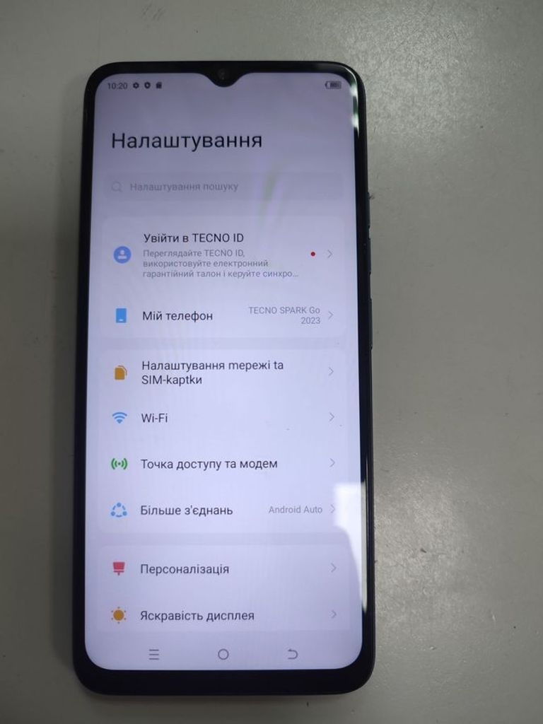 Купити Tecno spark go 2023 bf7 4/64gb Б/У