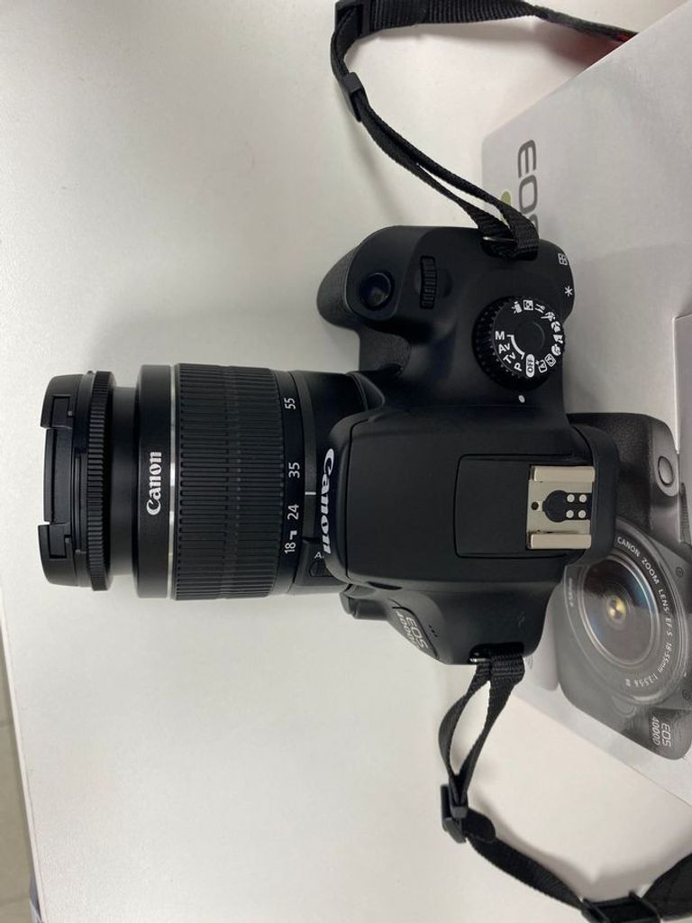 Объявление Canon eos 4000d/ ef-s 18-55mm macro-0-25m-0-8ft Б/У