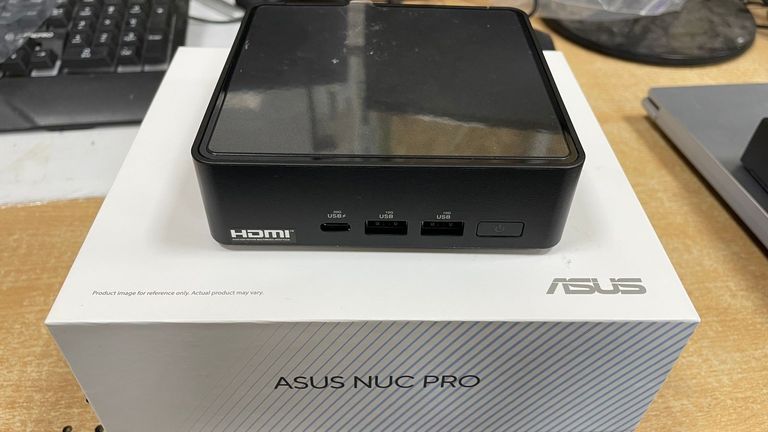 Объявление Asus nuc14rvk core 3 100u 1.2ghz/16gb/ ram/ssd 256gb Б/У
