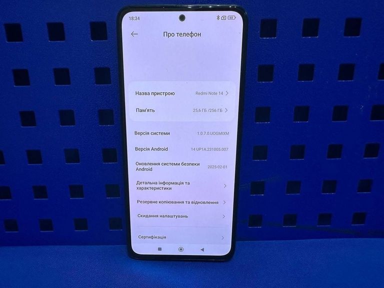 Xiaomi Redmi Note 14 8/256GB Ocean Blue Код:01-200795091. Изображение 15