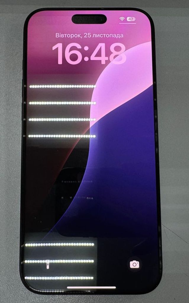 Купити Apple iPhone 16 Pro Max 256GB eSIM Black Titanium (MYW33) Б/У