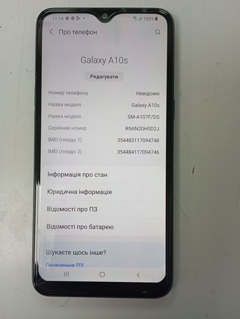 Samsung a107f galaxy a10s 2/32gb Код:01-200817158. Зображення 5