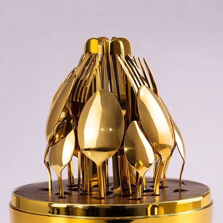 Оголошення Столові прилади із нержавіючої сталі EGG 24 шт Б/У