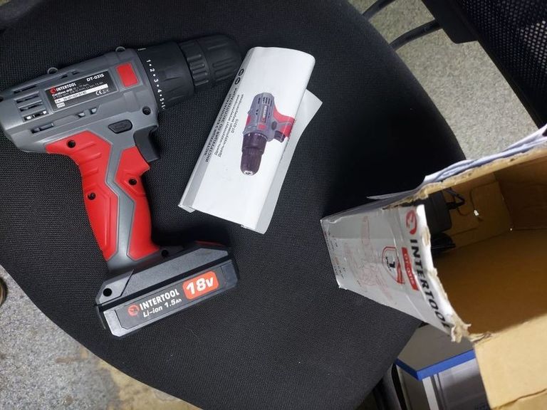 Оголошення Intertool dt-0315 li 1акб зп Б/У