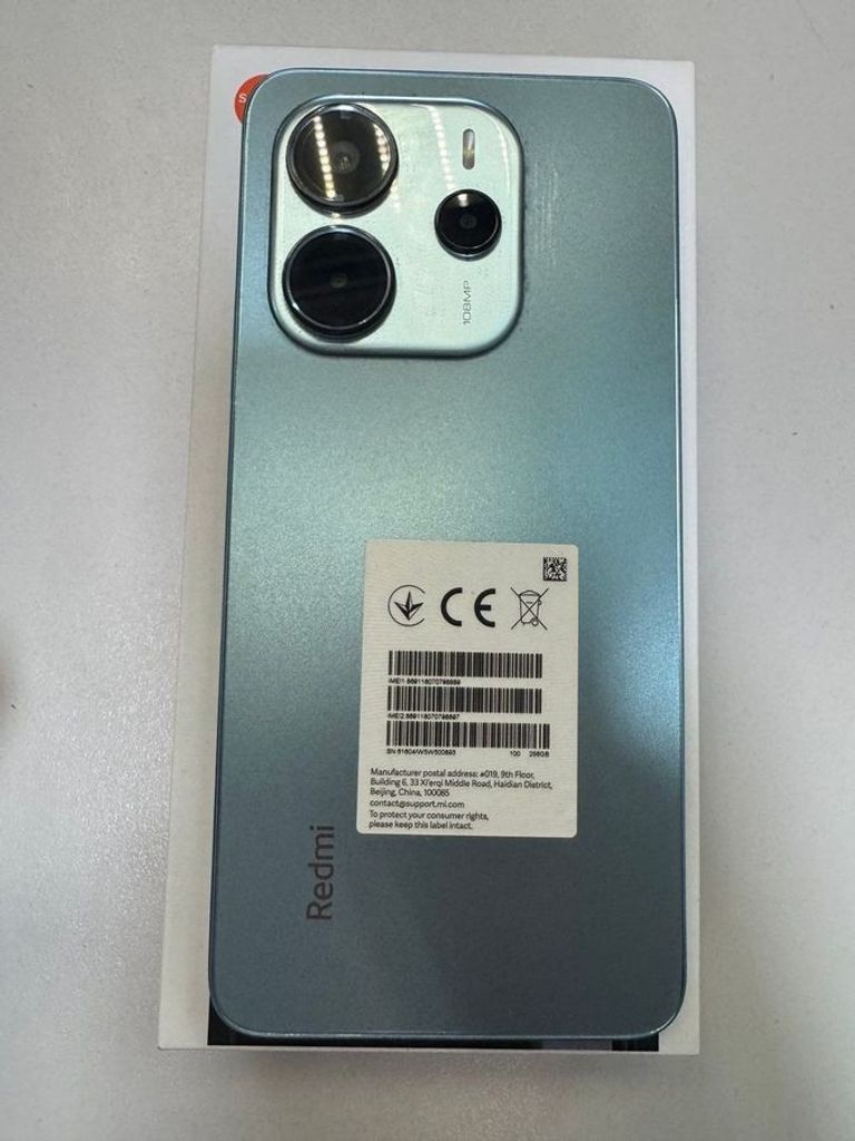 Объявление Xiaomi redmi note 14 8/256gb Б/У