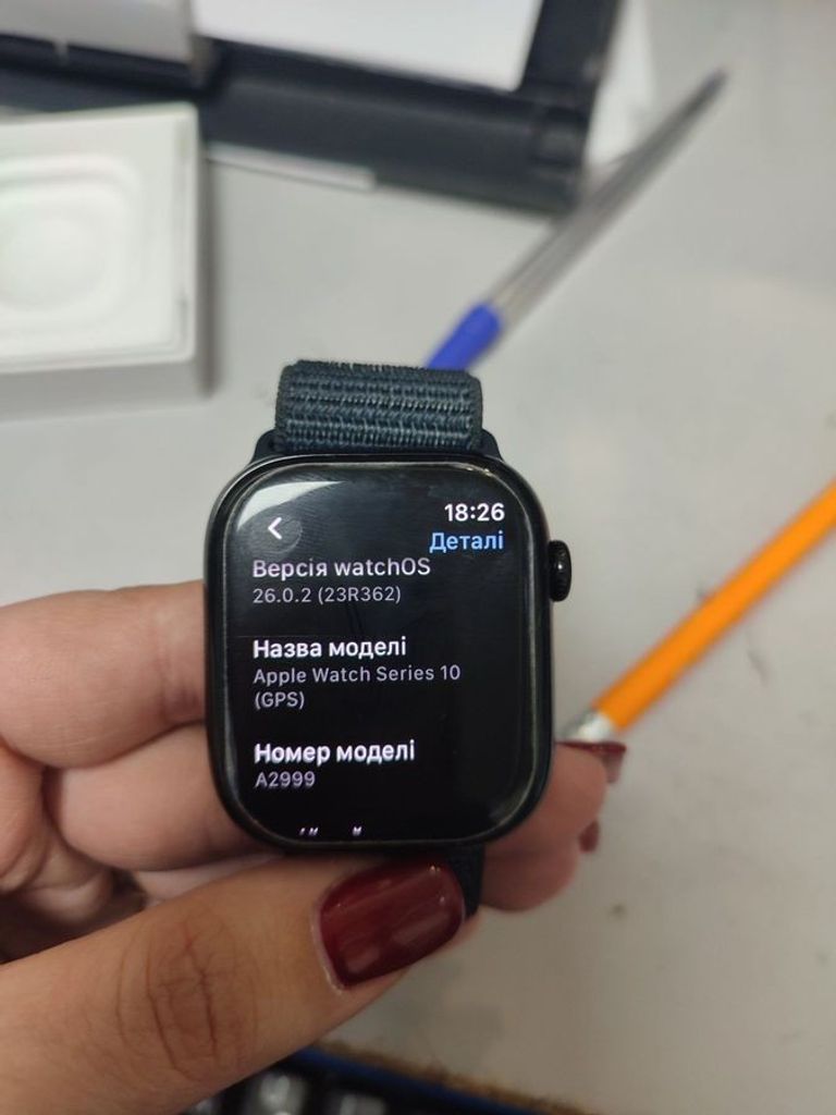 Дешево Apple watch series 10 gps 46mm alu. case з ломбарду