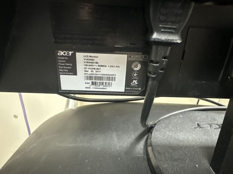 Розпродаж Acer v193hqv, продавець Техноскарб