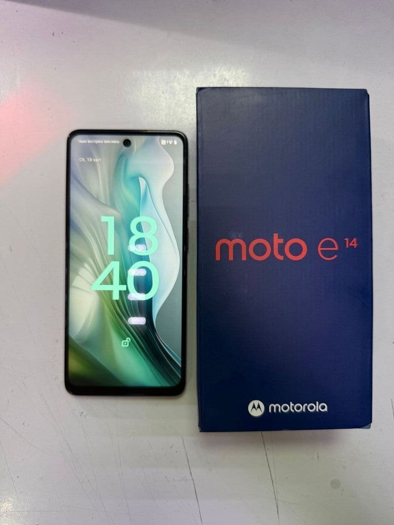 Купити Motorola moto e14 4/64gb Б/У