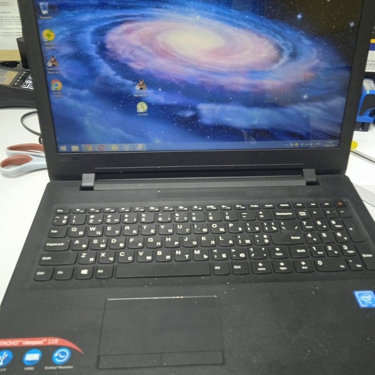 Купити Lenovo 15/celeron n3060 ddr3/2gb ddr3/hdd 500 gb/ssd *відсутній/*інтегрована Б/У