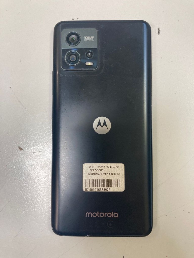 Оголошення Motorola g72 8/256gb Б/У