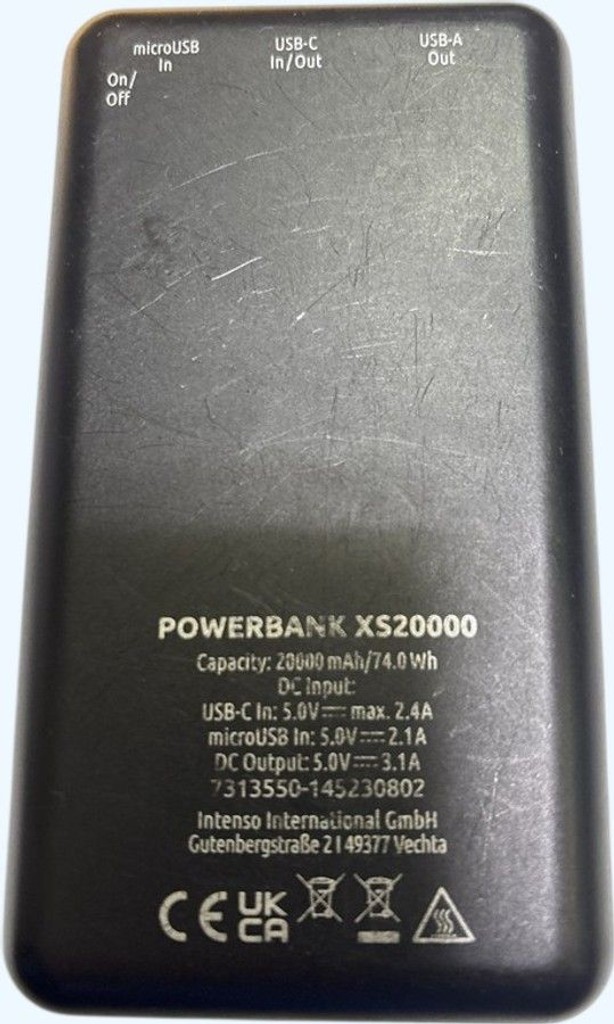 Оголошення Intenso xs20000 20000mah Б/У