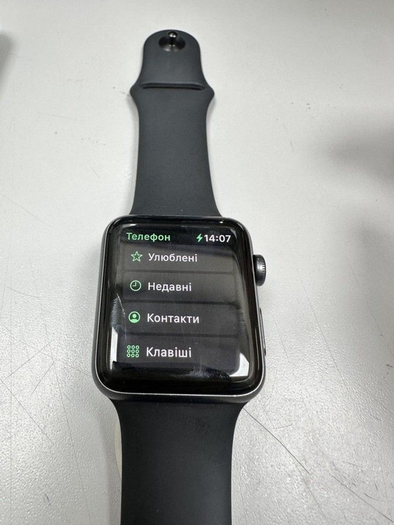 Оголошення Apple watch series 3 gps 42mm aluminium case a1859 Б/У