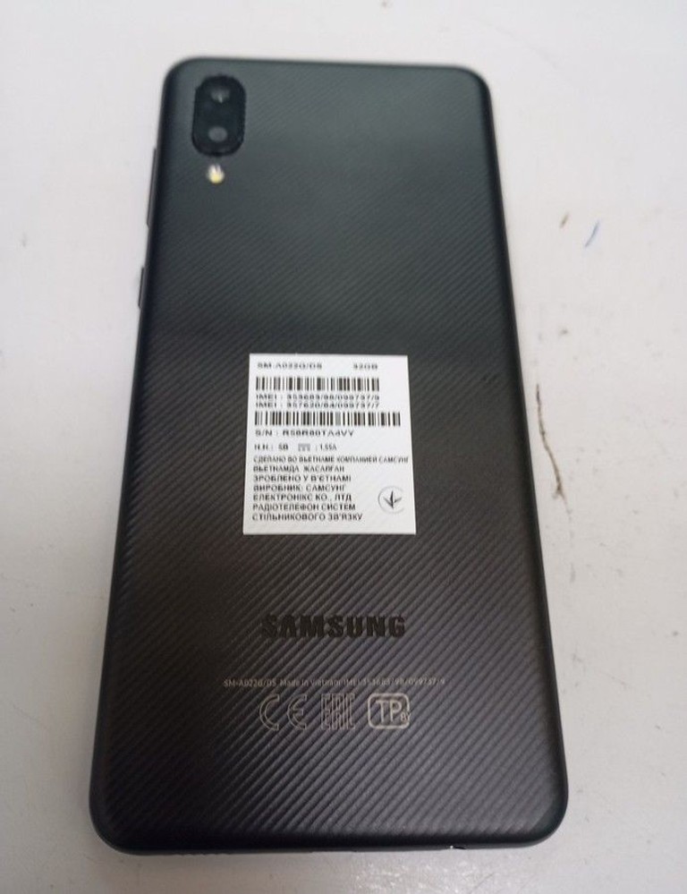 Оголошення Samsung galaxy a02 2/32gb Б/У