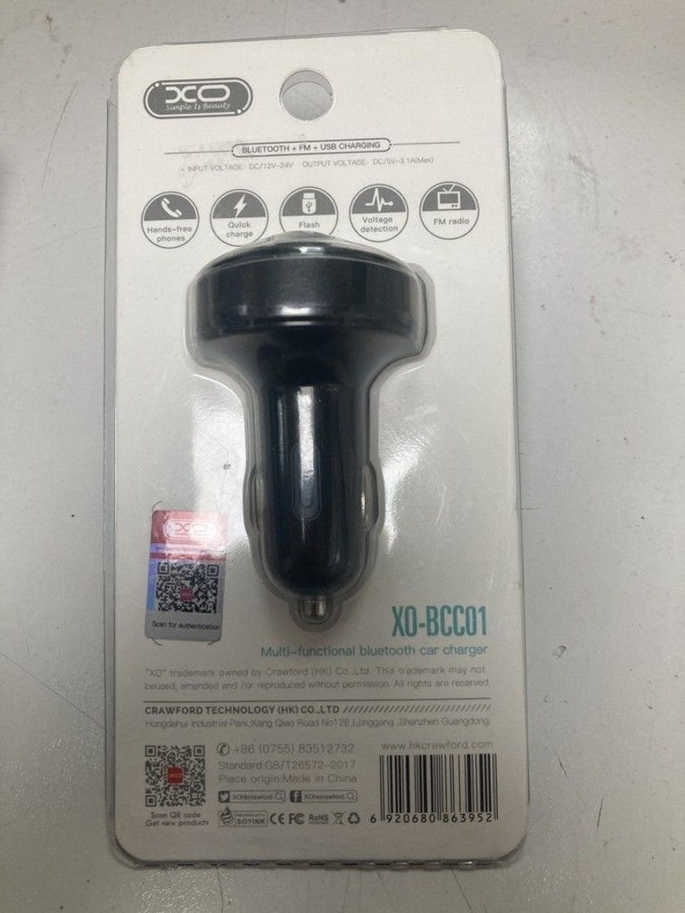 Купить Xo BCC-01 3.1A/2USB Black Б/У