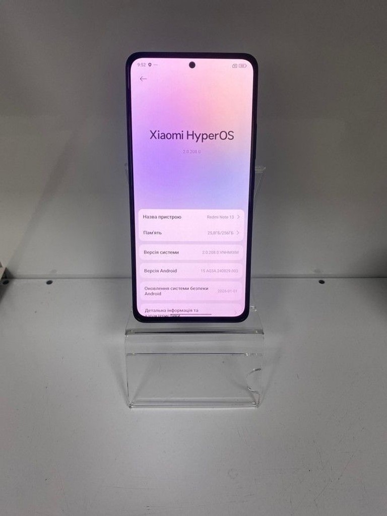 Оголошення Xiaomi redmi note 13 4g 8/256gb Б/У