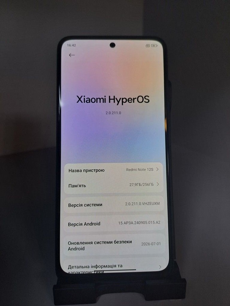 Xiaomi redmi note 12s 8/256gb Код:01-201163973. Зображення 7