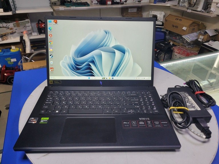 Объявление Acer 15/ryzen 5 7535hs ddr5/16gb ddr5/hdd *відсутній/ssd 512 gb/geforce rtx3050 6gb Б/У