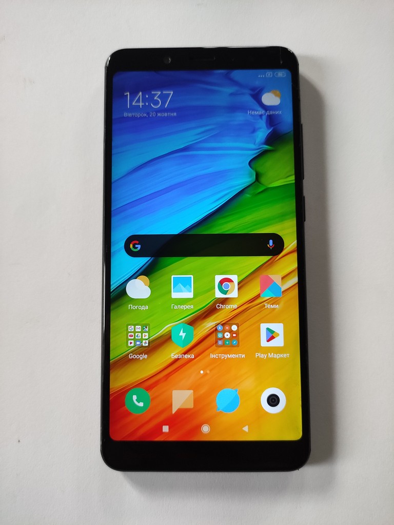 Объявление Xiaomi Redmi Note 5 3/32GB Black Б/У