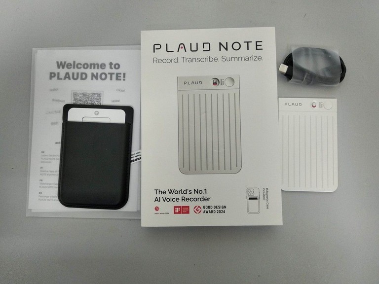 Купить Plaud Note ChatGPT Empowered AI Voice Recorder Navy Blue (NB-100-NB) Б/У