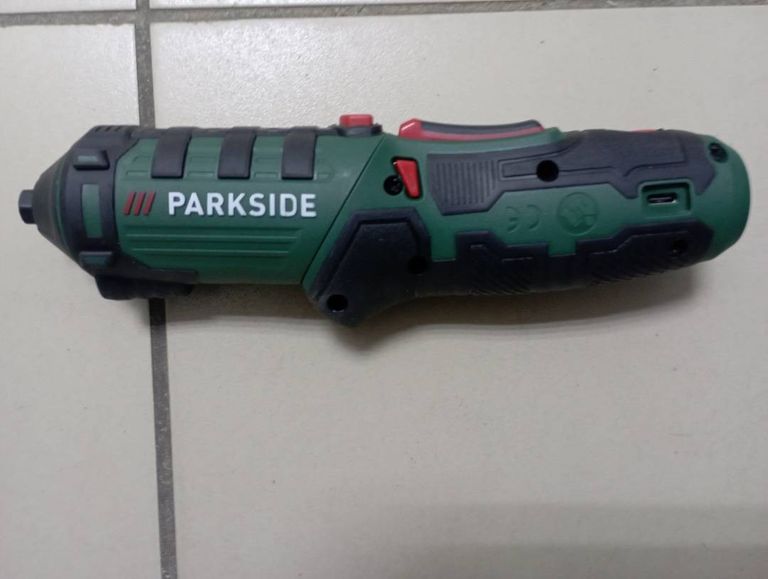 Оголошення Parkside pssa 4 b2 + набір + зу Б/У