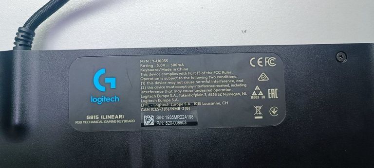 Розпродаж Logitech g815 linear rgb, продавець Техноскарб