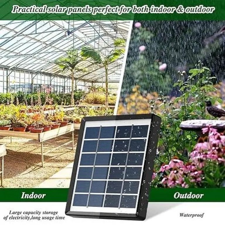 Дешиво Система сонячного поливу Anseto Solar Automatic Watering System BSV-IC007 Крапельний полив для саду. Новий.  с ломбарда