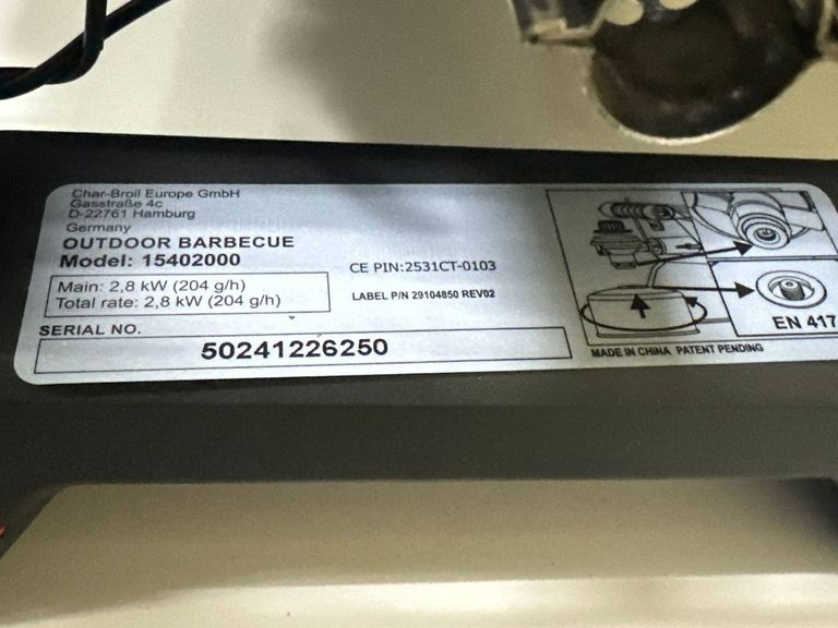 Char-Broil portable grill2go x200 gas grill Код:01-200579513. Изображение 5