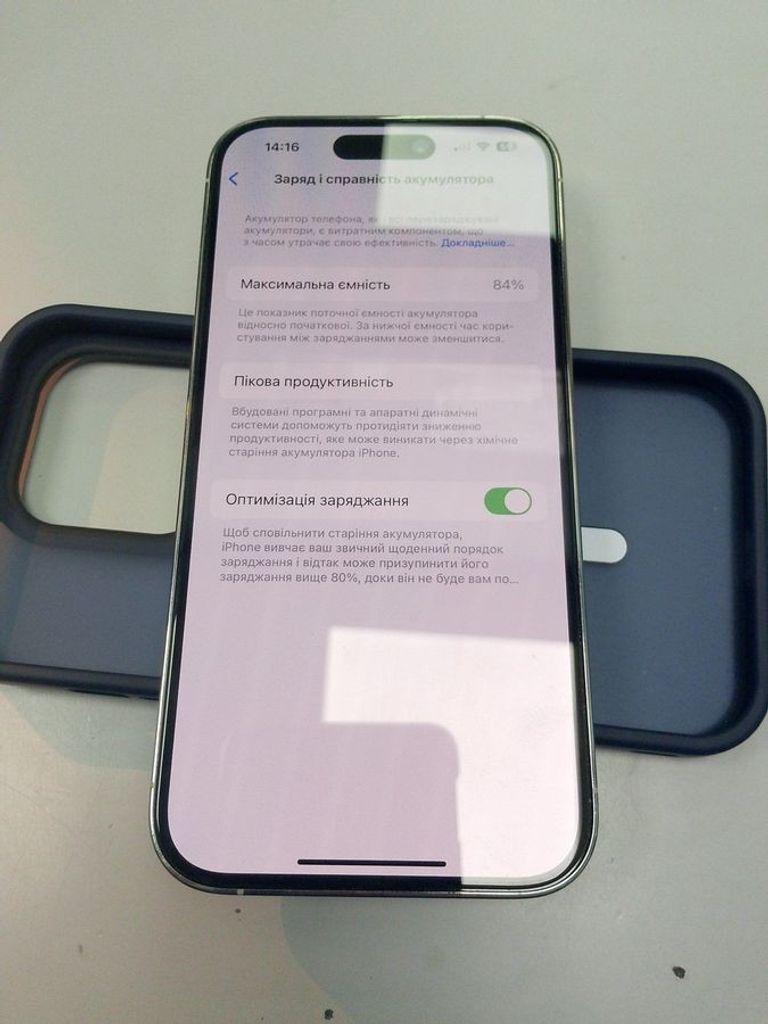 Купити Apple iPhone 14 Pro 128GB eSIM Space Black (MPXT3) Б/У