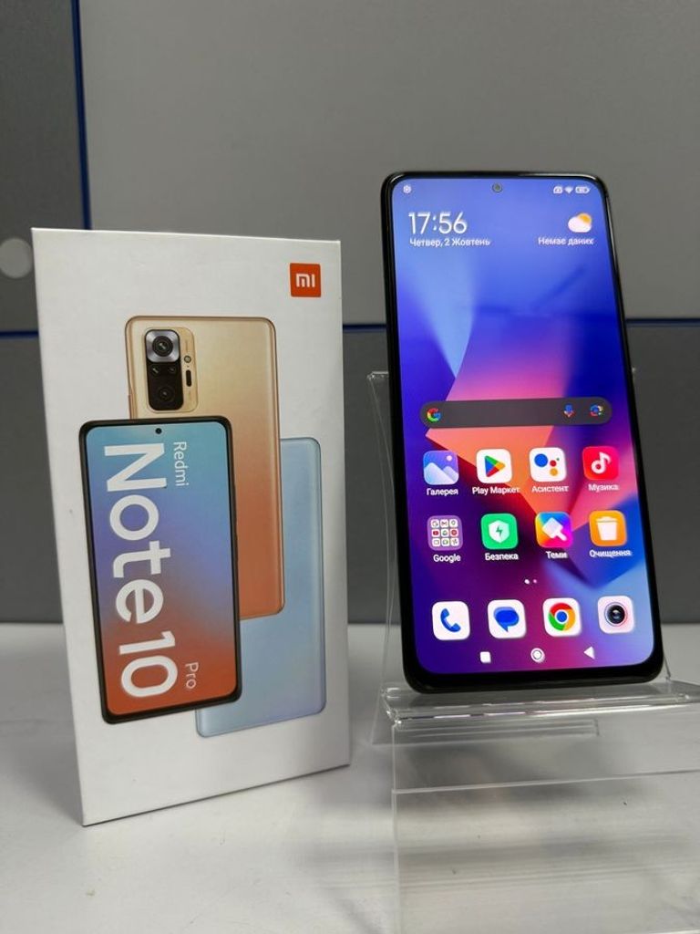 Купити Xiaomi redmi note 10 pro 6/64gb Б/У