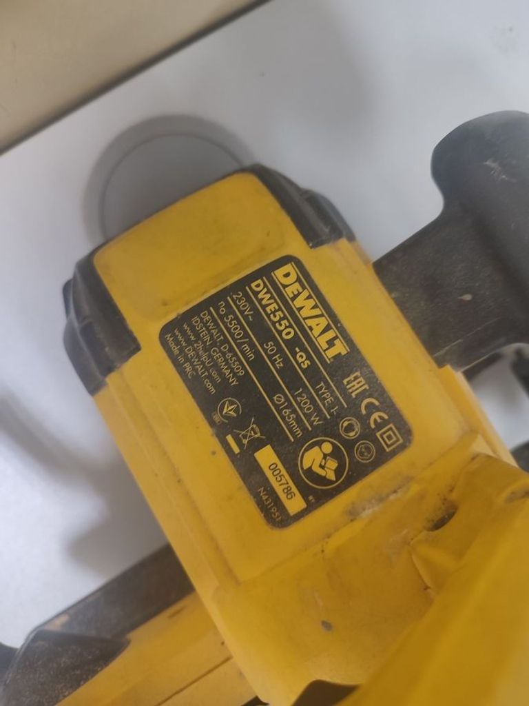 Dewalt dwe 550 Код:01-200804513. Изображение 7